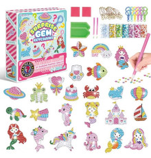 Алмазна мозаїка 21007 K (60/2) адвент-календар, 24 брелоки, 24 кріплення, 2 таці, 2 стилуси, в коробці