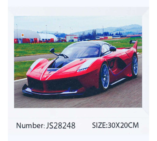 Алмазна мозаїка JS 28248 (50) "TK Group", “Спорткар”, 20х30 см, в коробці