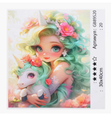 Алмазна мозаїка 89520 (30) "TK Group", 30х40 см, в коробці