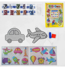 Набір для творчості C 53025 (100) "Алмазна мозаїка", в коробці