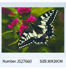Алмазна мозаїка JS 27660 (50) "TK Group", "Метелик", 20х30 см, в коробці
