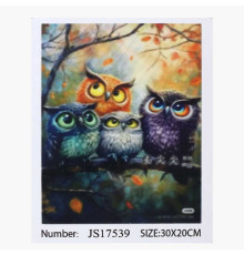 Алмазна мозаїка JS 17539 (50) "TK Group", 20х30 см, в коробці