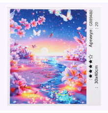 Алмазна мозаїка 89480 (30) "TK Group", 30х40 см, в коробці