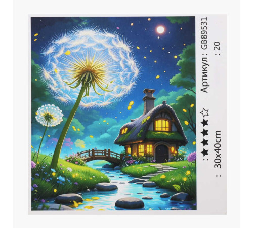 Алмазна мозаїка 89531 (30) "TK Group", 30х40 см, в коробці