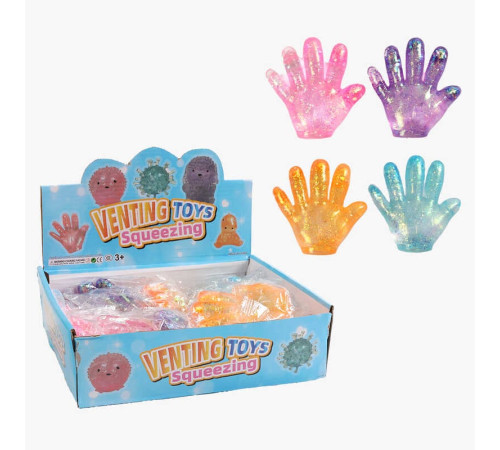 Гра антистрес C 72729 (24) ЦІНА ЗА 12 ШТУК В БЛОЦІ, “Рука”, гелеве наповнення, в коробці Гра антистрес C 72729 (24) ЦІНА ЗА 12 ШТУК В БЛОЦІ, “Рука”, гелеве наповнення, в коробці