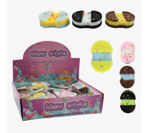 Гра антистрес C 72376 (24) ЦІНА ЗА 25 ШТУК В БЛОЦІ, “Печиво”, в коробці Гра антистрес C 72376 (24) ЦІНА ЗА 25 ШТУК В БЛОЦІ, “Печиво”, в коробці