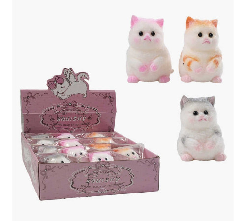 Гра антистрес C 72498 (24) ЦІНА ЗА 12 ШТУК В БЛОЦІ, "Кошеня", висота 9 см, в коробці Гра антистрес C 72498 (24) ЦІНА ЗА 12 ШТУК В БЛОЦІ, "Кошеня", висота 9 см, в коробці