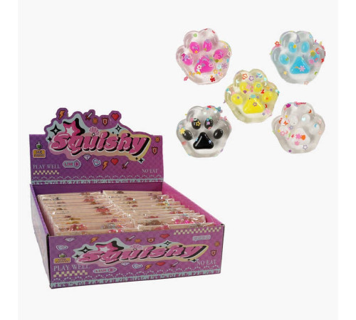 Гра антистрес C 72522 (24) ЦІНА ЗА 24 ШТУК В БЛОЦІ, “Лапки”, в коробці Гра антистрес C 72522 (24) ЦІНА ЗА 24 ШТУК В БЛОЦІ, “Лапки”, в коробці