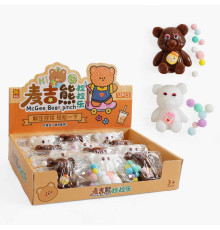 Гра антистрес C 72606 (24) ЦІНА ЗА 12 ШТУК В БЛОЦІ, “Ведмедик”, м’які кульки, в коробці