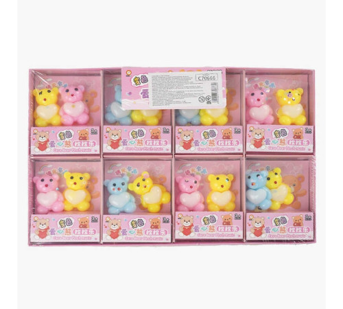 Гра антистрес C 70666 (40) ЦІНА ЗА 24 ШТУКИ В БЛОЦІ, "Ведмедики", блискітки, в коробці Гра антистрес C 70666 (40) ЦІНА ЗА 24 ШТУКИ В БЛОЦІ, "Ведмедики", блискітки, в коробці