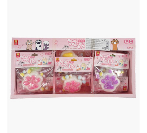 Гра антистрес C 70712 (24) ЦІНА ЗА 12 ШТУК В БЛОЦІ, “Лапка”, в коробці Гра антистрес C 70712 (24) ЦІНА ЗА 12 ШТУК В БЛОЦІ, “Лапка”, в коробці