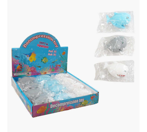 Гра антистрес C 70783 (24) ЦІНА ЗА 12 ШТУК В БЛОЦІ, "Акула", довжина 9см, в коробці – в наличии! Купите сейчас у KAZKOVA