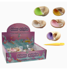 Гра антистрес C 72377 (24) ЦІНА ЗА 12 ШТУК В БЛОЦІ, “Мушля”, пінцет, в коробці