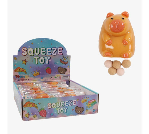 Гра антистрес C 72457 (24) ЦІНА ЗА 16 ШТУК В БЛОЦІ, "Капібара", в коробці Гра антистрес C 72457 (24) ЦІНА ЗА 16 ШТУК В БЛОЦІ, "Капібара", в коробці