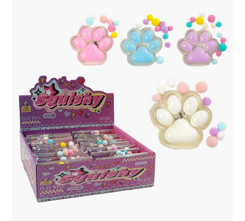 Гра антистрес C 72392 (24) ЦІНА ЗА 16 ШТУК В БЛОЦІ, “Лапка”, підсвічування, в коробці