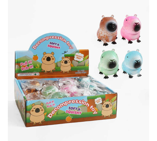 Гра антистрес C 72737 (12) "Капібара", гелеве наповнення, блискітки, в коробці,ЦІНА ЗА 12 ШТУК В БЛОЦІ Гра антистрес C 72737 (12) "Капібара", гелеве наповнення, блискітки, в коробці,ЦІНА ЗА 12 ШТУК В БЛОЦІ