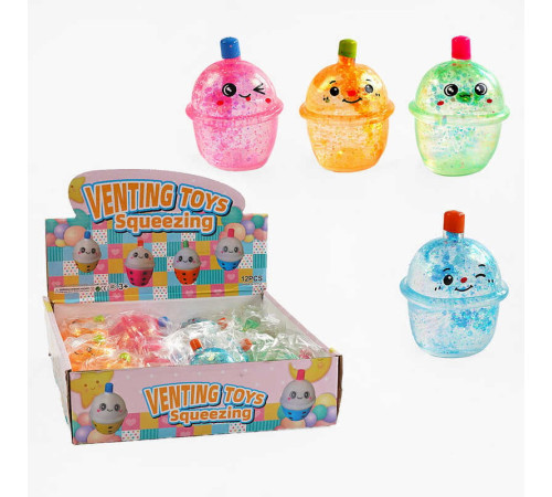 Гра антистрес C 68816 (24) ЦІНА ЗА 12 ШТУК В БЛОЦІ, гелеве наповнення, блискітки, в коробці Гра антистрес C 68816 (24) ЦІНА ЗА 12 ШТУК В БЛОЦІ, гелеве наповнення, блискітки, в коробці