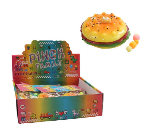 Гра антистрес C 71344 (24) ЦІНА ЗА 6 ШТУК В БЛОЦІ, "Бургер", ароматизований, в коробці – в наличии! Купите сейчас у KAZKOVA