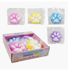 Гра антистрес C 70655 (24) ЦІНА ЗА 6 ШТУК В БЛОЦІ, “Лапка”, в пакеті