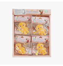 Гра антистрес C 70691 (24) ЦІНА ЗА 12 ШТУК В БЛОЦІ, "Волохастик", висота 8см, кістка, в коробці