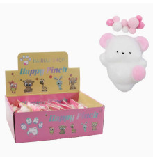 Гра антистрес C 72369 (24) ЦІНА ЗА 16 ШТУК В БЛОЦІ, “Ведмедик”, розмір - 7х9 см, текстильні кульки, в коробці