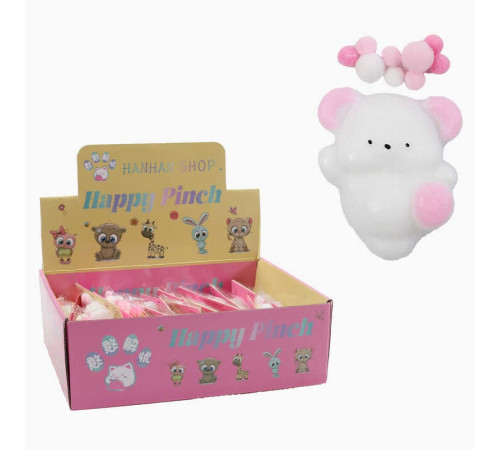 Гра антистрес C 72369 (24) ЦІНА ЗА 16 ШТУК В БЛОЦІ, “Ведмедик”, розмір - 7х9 см, текстильні кульки, в коробці Гра антистрес C 72369 (24) ЦІНА ЗА 16 ШТУК В БЛОЦІ, “Ведмедик”, розмір - 7х9 см, текстильні кульки, в коробці