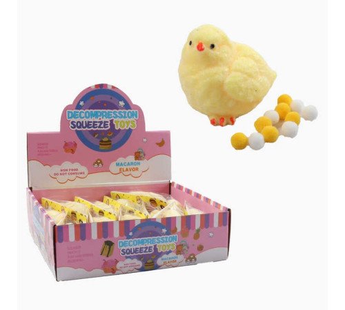 Гра антистрес C 72379 (24) ЦІНА ЗА 12 ШТУК В БЛОЦІ, ”Курчатко”, розмір - 3.5х6х7 см, текстильні кульки, в коробці Гра антистрес C 72379 (24) ЦІНА ЗА 12 ШТУК В БЛОЦІ, ”Курчатко”, розмір - 3.5х6х7 см, текстильні кульки, в коробці