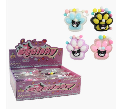 Гра антистрес C 72394 (24) ЦІНА ЗА 16 ШТУКИ В БЛОЦІ, “Лапка”, м’які кульки, в коробці Гра антистрес C 72394 (24) ЦІНА ЗА 16 ШТУКИ В БЛОЦІ, “Лапка”, м’які кульки, в коробці