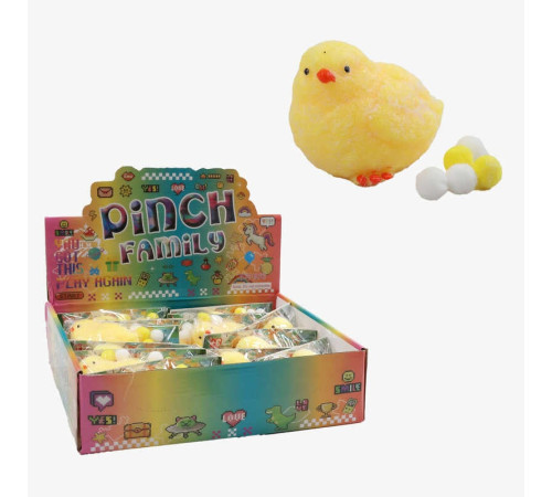 Гра антистрес C 72599 (24) ЦІНА ЗА 12 ШТУКИ В БЛОЦІ, “Курча”, м’які кульки, в коробці Гра антистрес C 72599 (24) ЦІНА ЗА 12 ШТУКИ В БЛОЦІ, “Курча”, м’які кульки, в коробці