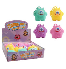 Гра антистрес C 71397 (30) ЦІНА ЗА 12 ШТУК В БЛОЦІ, розмір - 10х5х10 см, кулька підсвічується, петелька, в коробці