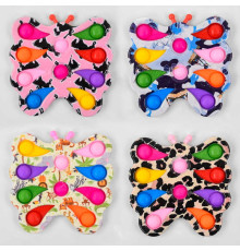 Гра антистрес C 45642 (200) Pop it (Поп іт) Simple Dimple (Сімпл Дімпл), 17 см, 10 пупирок, в пакеті