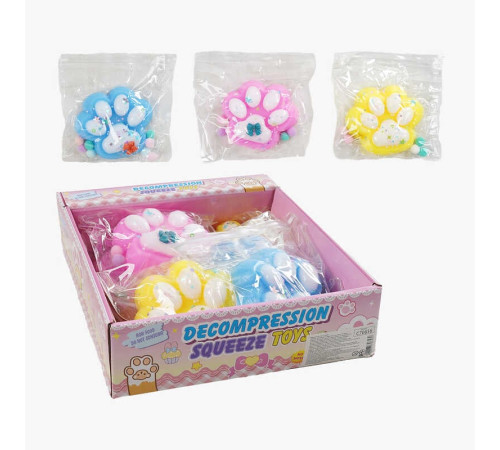 Гра антистрес C 70656 (24) ЦІНА ЗА 6 ШТУК В БЛОЦІ, “Лапка”, в коробці Гра антистрес C 70656 (24) ЦІНА ЗА 6 ШТУК В БЛОЦІ, “Лапка”, в коробці