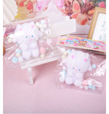 Гра антистрес C 71230 (24) ЦІНА ЗА 14 ШТУК В БЛОЦІ, "Тваринка", волохатий, висота 8 см, м'які кульки, в коробці