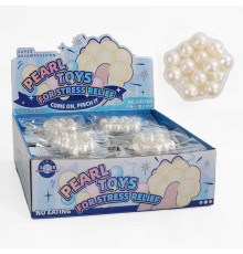 Гра антистрес C 71241 (20) ЦІНА ЗА 20 ШТУК В БЛОЦІ, силіконова кулька, великі перлинки, в коробці