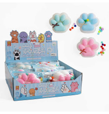 Гра антистрес C 72622 (15) ЦІНА ЗА 8 ШТУК В БЛОЦІ, “Лапка”, м’які кульки, в коробці