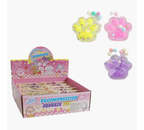 Гра антистрес C 71071 (32) ЦІНА ЗА 12 ШТУК В БЛОЦІ, "Лапка", в коробці – в наличии! Купите сейчас у KAZKOVA