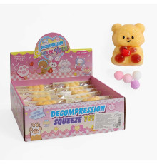 Гра антистрес C 71081 (32) ЦІНА ЗА 12 ШТУК В БЛОЦІ, "Ведмедик", в коробці