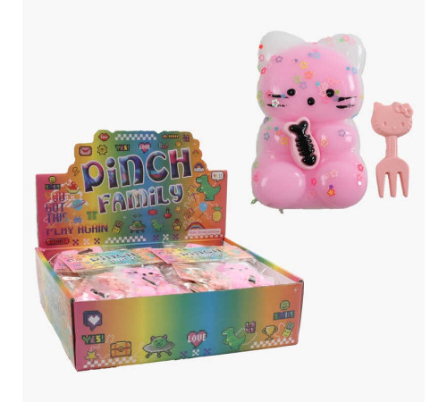 Гра антистрес C 72382 (16) ЦІНА ЗА 24 ШТУКИ В БЛОЦІ, "Кошеня", герой, розмір: 6х9 см, паєтки, декоративна виделка, рибка, в коробці Гра антистрес C 72382 (16) ЦІНА ЗА 24 ШТУКИ В БЛОЦІ, "Кошеня", герой, розмір: 6х9 см, паєтки, декоративна виделка, рибка, в коробці