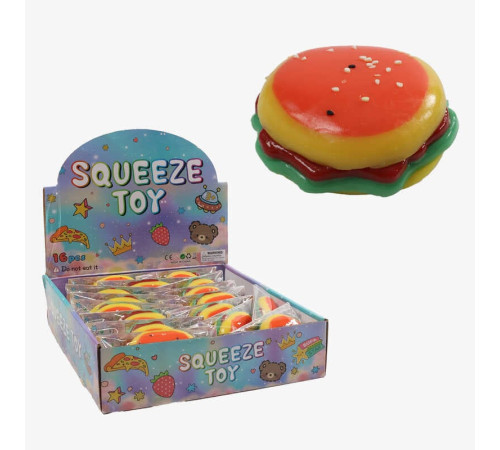 Гра антистрес C 72468 (24) ЦІНА ЗА 16 ШТУК В БЛОЦІ, “Бургер”, в коробці Гра антистрес C 72468 (24) ЦІНА ЗА 16 ШТУК В БЛОЦІ, “Бургер”, в коробці