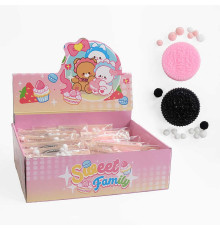 Гра антистрес C 71244 (24) ЦІНА ЗА 16 ШТУК В БЛОЦІ, “Печиво”, м’які кульки, в коробці