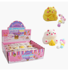 Гра антистрес C 70852 (24) ЦІНА ЗА 16 ШТУК В БЛОЦІ, "Хом'ячок", в коробці