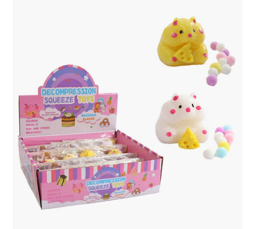 Гра антистрес C 70852 (24) ЦІНА ЗА 16 ШТУК В БЛОЦІ, "Хом'ячок", в коробці – в наличии! Купите сейчас у KAZKOVA