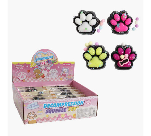 Гра антистрес C 71072 (32) ЦІНА ЗА 12 ШТУК В БЛОЦІ, "Лапка", в коробці – в наличии! Купите сейчас у KAZKOVA