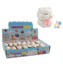 Гра антистрес C 71363 (24) ЦІНА ЗА 16 ШТУК В БЛОЦІ, м’які кульки, блискітки, в коробці