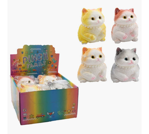 Гра антистрес C 72098 (12) ЦІНА ЗА 4 ШТУКИ В БЛОЦІ, “Кошеня”, висота: 13 см, в коробці Гра антистрес C 72098 (12) ЦІНА ЗА 4 ШТУКИ В БЛОЦІ, “Кошеня”, висота: 13 см, в коробці