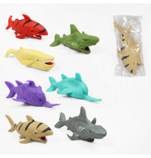 Тягучка C 51253-1 (120) 4 види, морські тварини, наповнювач орбізи, в пакеті