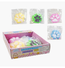 Гра антистрес C 70658 (24) ЦІНА ЗА 6 ШТУК В БЛОЦІ, “Лапка”, в пакеті