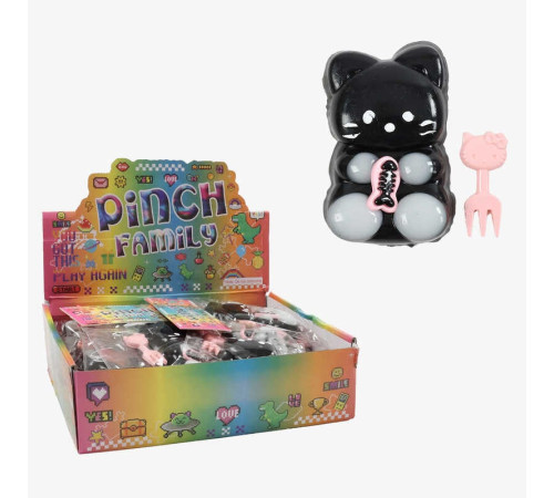 Гра антистрес C 72400 (16) ЦІНА ЗА 24 ШТУКИ В БЛОЦІ, "Кошеня", герой, розмір: 6х10 см, декоративна виделка, рибка, в коробці Гра антистрес C 72400 (16) ЦІНА ЗА 24 ШТУКИ В БЛОЦІ, "Кошеня", герой, розмір: 6х10 см, декоративна виделка, рибка, в коробці