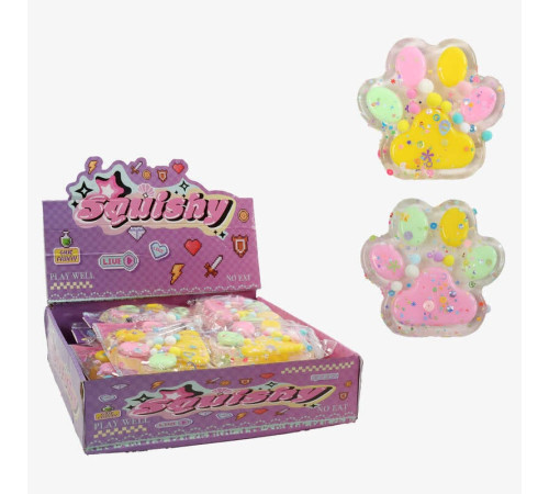 Гра антистрес C 72628 (8) ЦІНА ЗА 16 ШТУК В БЛОЦІ, "Лапка", розмір 13х13 см, шприц для надування бульбашок, м'які кульки, блискітки, в коробці Гра антистрес C 72628 (8) ЦІНА ЗА 16 ШТУК В БЛОЦІ, "Лапка", розмір 13х13 см, шприц для надування бульбашок, м'які кульки, блискітки, в коробці