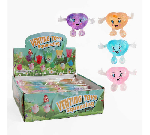 Гра антистрес C 72756 (24) ЦІНА ЗА 12 ШТУК В БЛОЦІ, “Серце”, гелеве наповнення, в коробці Гра антистрес C 72756 (24) ЦІНА ЗА 12 ШТУК В БЛОЦІ, “Серце”, гелеве наповнення, в коробці